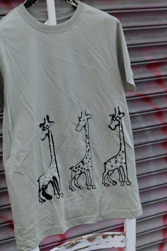 Trio of Giraffes, Silent Chorus